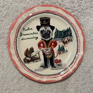 Nathalie Lete Twelve Days of Christmas Plate